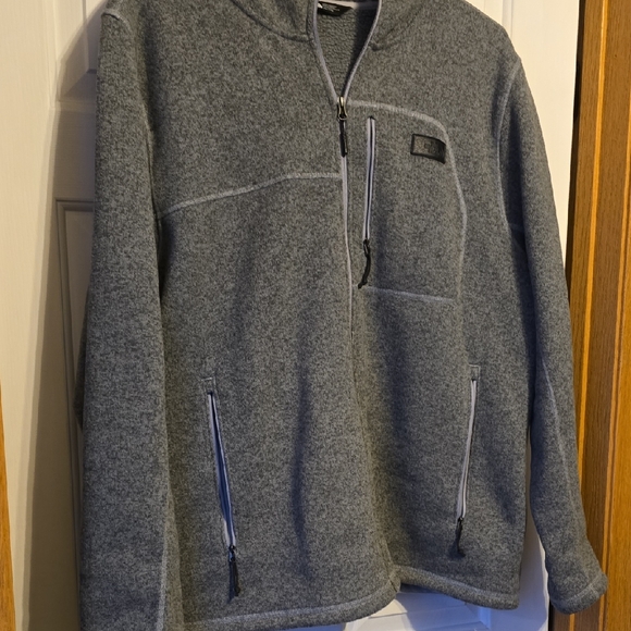 The North Face Other - The North Face Men's Heather Gray Performance F leece Jacket